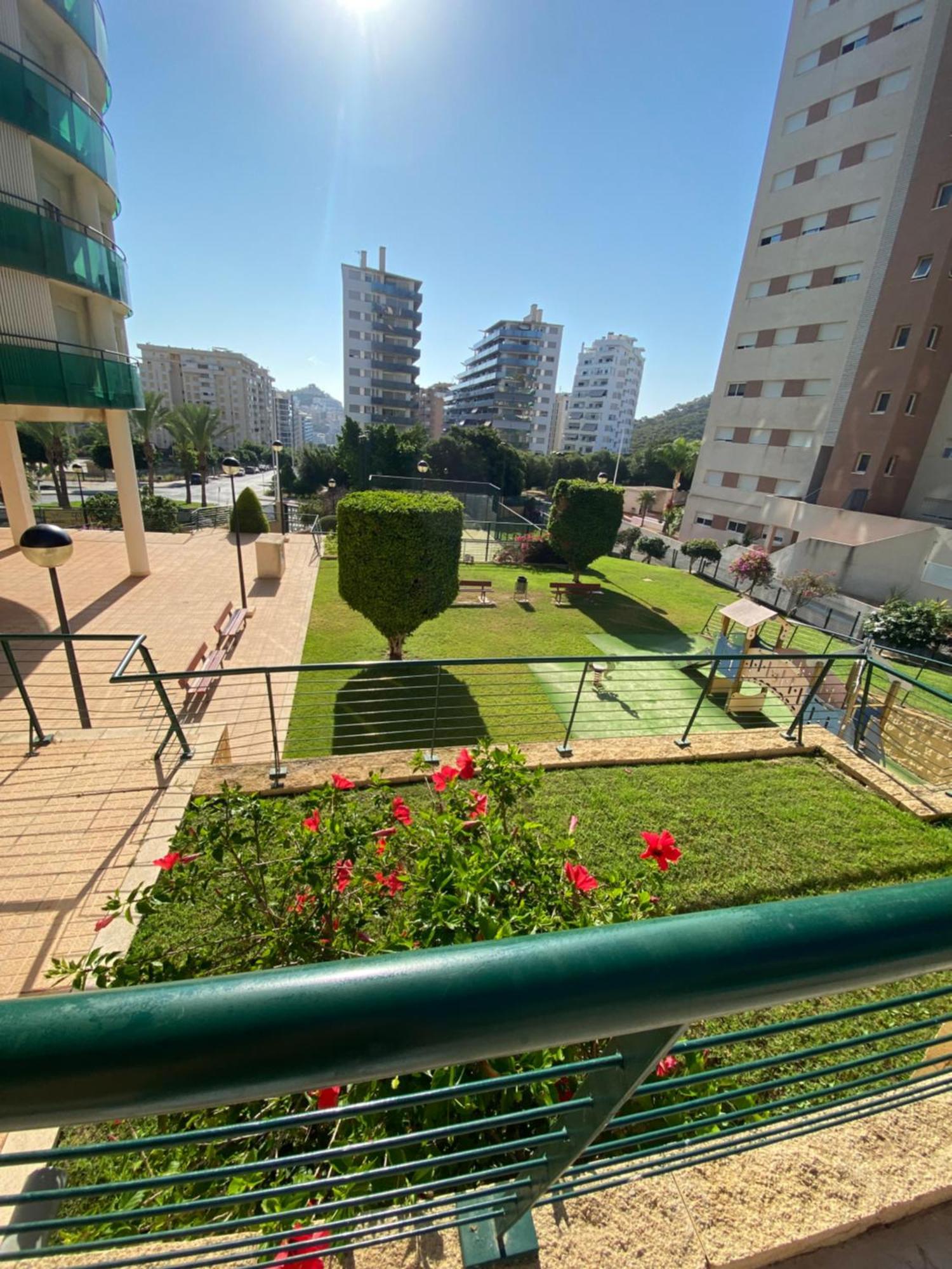 Apartamento Benidorm Con Piscina En La Playa Кала-де-Финистрат Экстерьер фото
